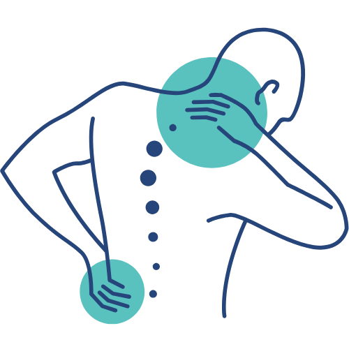 Back pain icon