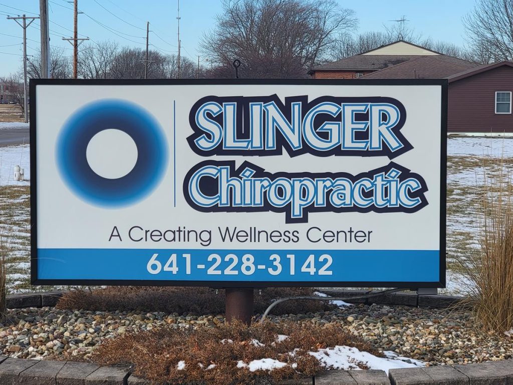 Dr. Slinger with Patient